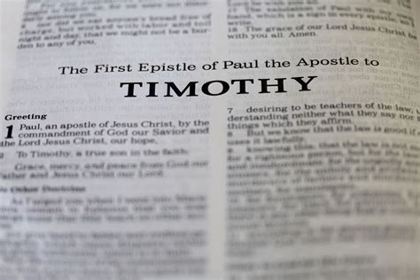 1 Timothy 1 Expository Sermons