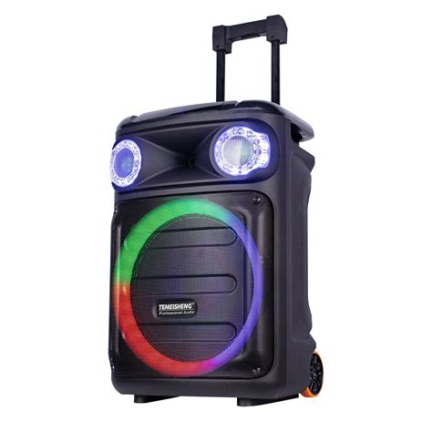 Temeisheng Powerful Trolley Outdoor Speaker With Party Portable Box