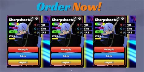 Buy Unit Sharpshooter Shiny Mythic Anime Defender Anime Defenders