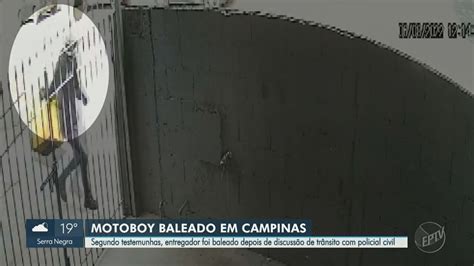 Motoboy Baleado Por Policial Paisana Ap S Discuss O De Tr Nsito Em