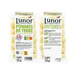 Lunor Pommes De Terre Enti Re Barquette X G Supermarch S Match