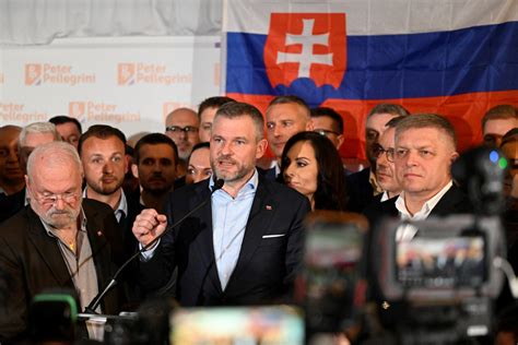 Pr Sidentielle En Slovaquie Lalli Des Populistes Peter Pellegrini L