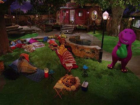 The Sleepless Sleepover Barney Wiki Wikia