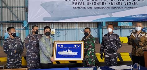 Perkuat Alutsista Kemhan Bangun Dua Kapal Perang Jenis Offshore Patrol