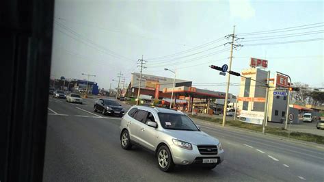 Left Rear View Cheongju Bus 712 Sb On Palgyeol St Sb Airport Rd Sb