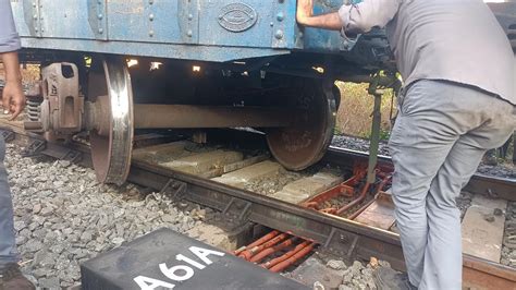 Goods Wagon Derails Near Jolarpet Railway Station In Tirupattur The Hindu