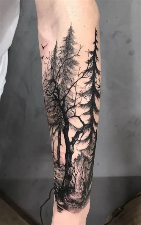 Forest Tattoo Embracing Natures Beauty In Ink