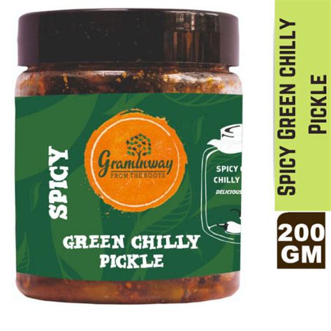 Spicy Green Chilli Pickle For Food Grade Applications Use At Best Price