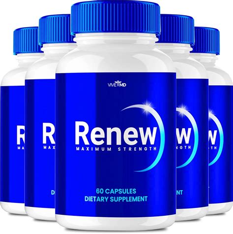 Amazon Vive Md Renew Supplement Capsules Official Formula