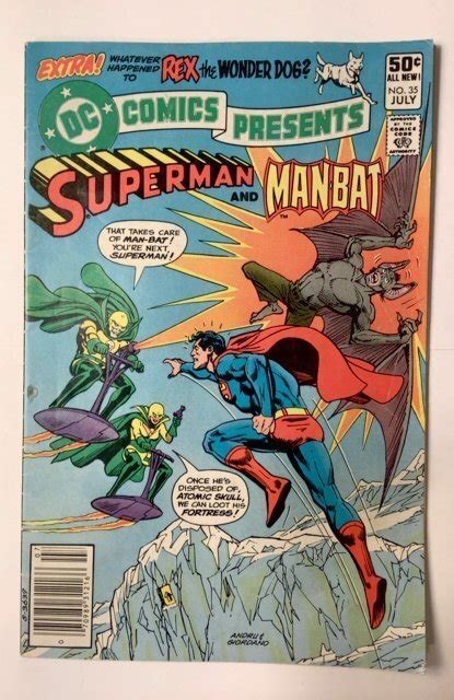 Dc Comics Presents 35 Newsstand Edition 1981 Fn Comic Books