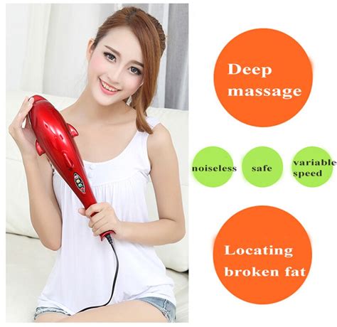 Buy Electric Dolphin Massager For Neck Massage With Vibration Infrared