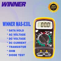 Jual Multimeter Winner Terbaik Harga Murah Mei Cicil