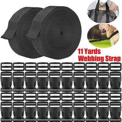 X Yards Nylon Heavy Webbing Strap W Set Plastic Buckle