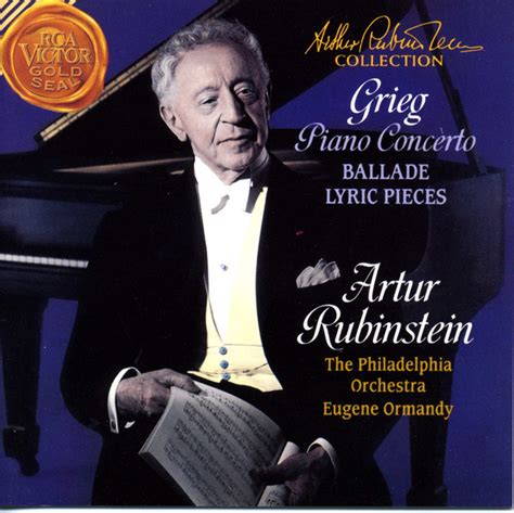 Grieg Arthur Rubinstein Piano Concerto Op 16 In A Minor Ballade