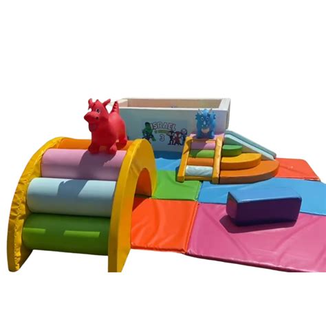 Rainbow Luxe Soft Play Set Childsplay Hire