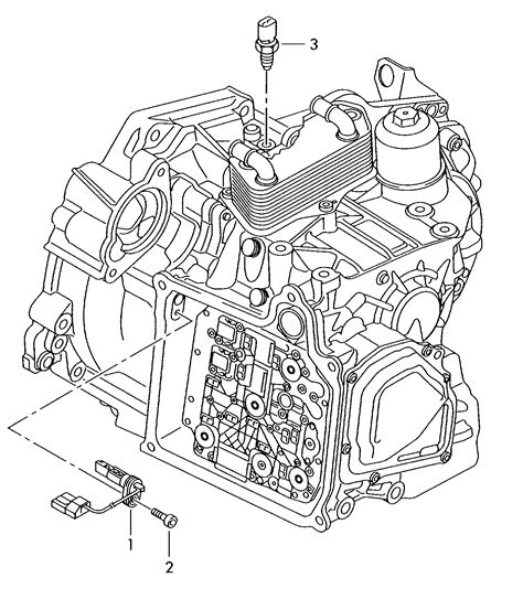 Audi A3 S3 Sportb Qu 2008 2008 Switch And Sender On Gearbox 6