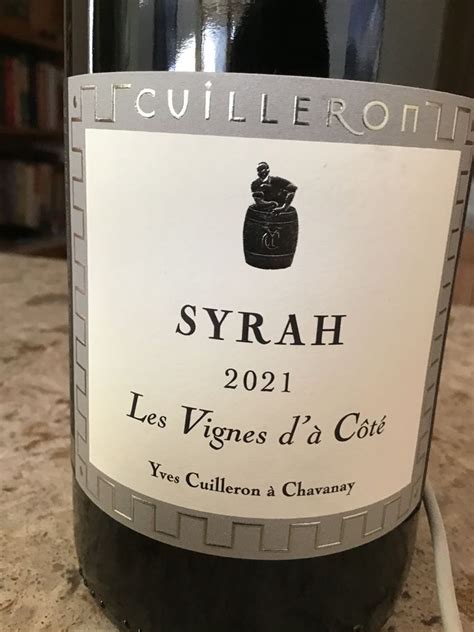 2017 Yves Cuilleron à Chavanay Vin de Pays des Collines Rhodaniennes