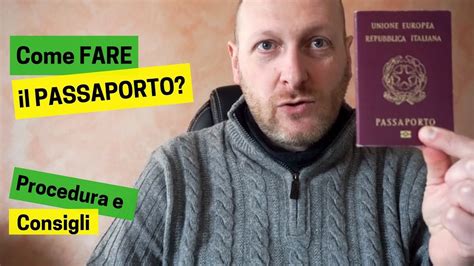 COME FARE Il PASSAPORTO ELETTRONICO VALIDO 2023 YouTube