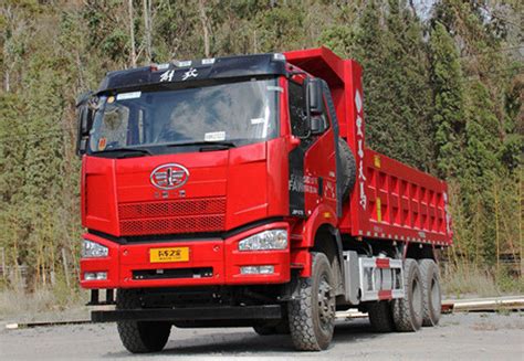 Faw J6p Series 6x4 Heavy Duty Dump Truck With Abs Ebl Amt Tmp Scr