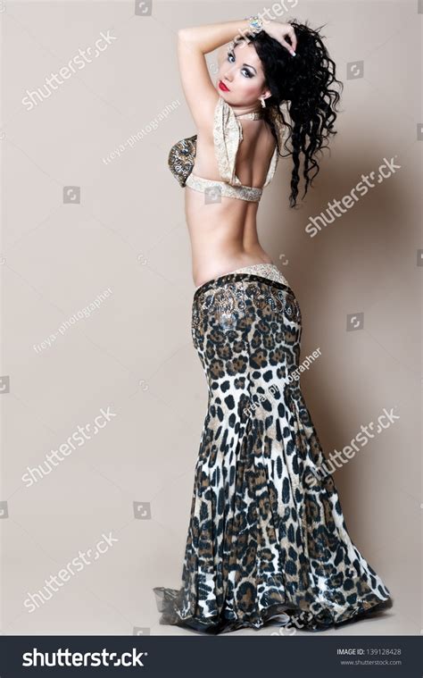 Beautiful Slim Woman Belly Dancer Sexy Stock Photo 139128428 Shutterstock