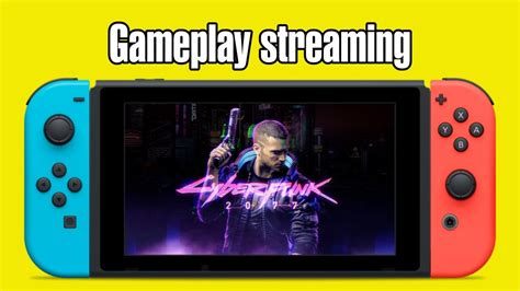 Cyberpunk 2077 On The Nintendo Switch Youtube