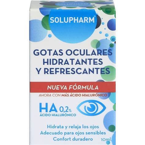 Comprar Gotas oculares hidratantes y refrescantes ácido Hialurónico