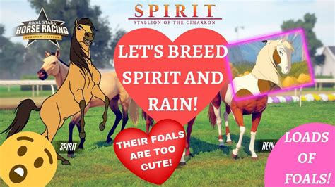 Spirit Stallion Of The Cimarron Spirit And Rain Mating