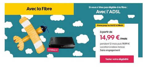 Box Internet Fibre Sans Tv La Promotion Bo Te Sosh Ou Bbox Fit Lemon