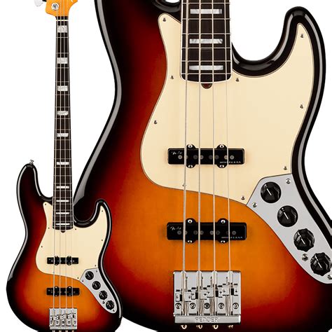 Fender American Ultra Jazz Bass Rosewood Fingerboard Ultraburst ジャズベース（新品 送料無料）【楽器検索デジマート】