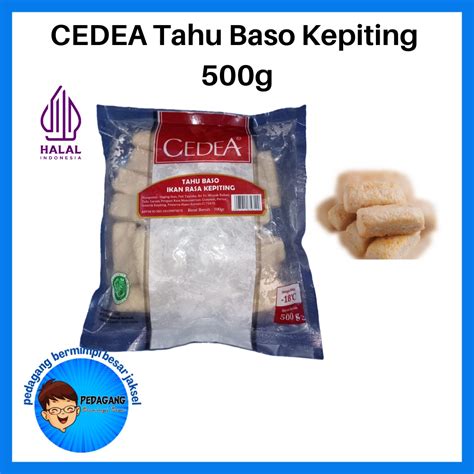 Jual CEDEA Tahu Baso Kepiting 500g Shopee Indonesia