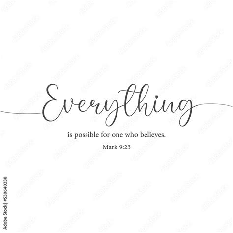 Encouraging Bible Verse Png Christian Quote Mark 923 Stock