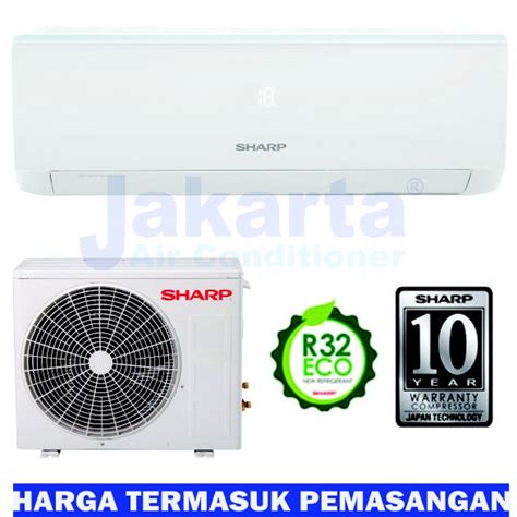 Jual Ac Sharp Pk Ah A Ucy Pemasangan Shopee Indonesia