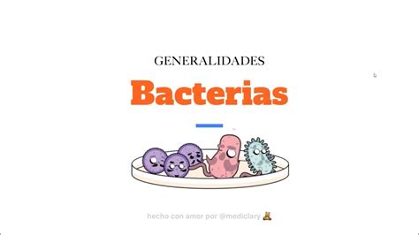 Generalidades de Bacterias Microbiología 1 repaso UBA YouTube