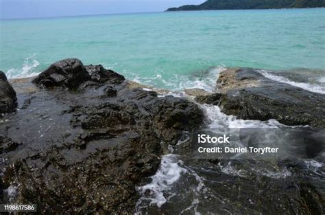 Rocks And The Sea In Malaysia Stock Photo Download Image Now Asia