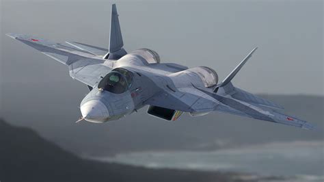 Sukhoi Su 57 Flight 3d Model 189 3ds Blend C4d Fbx Max Ma Lxo