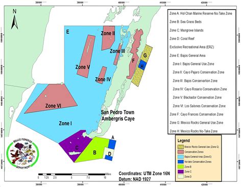 Zones And Regulations Hol Chan Marine Reserve