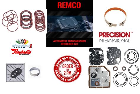 Juego Reparacion Basica TH350 TH250 1969 1980 Stage1 REMCO