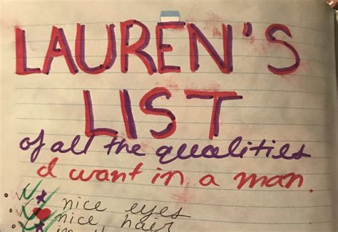 How To Find The Perfect Guy Or Girl Make A List Pretty Southern