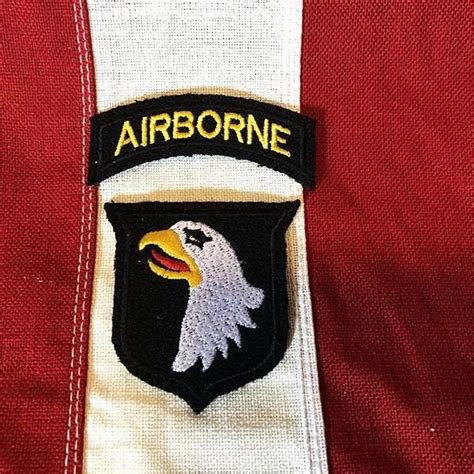 WWII 101st Airborne Patch, Paratrooper Reproduction - WWII Soldier