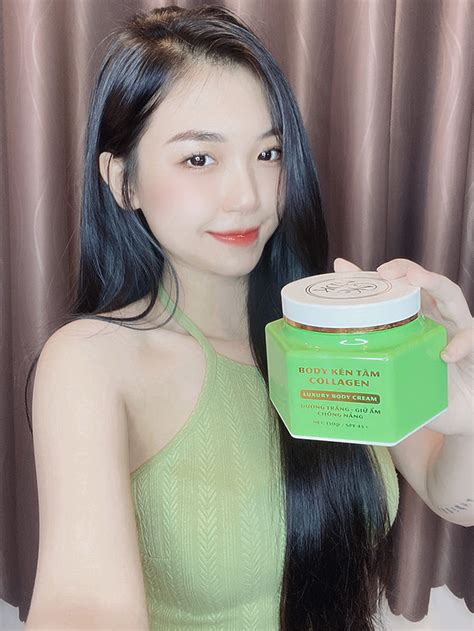 Dùng kem body kén tằm collagen có trắng không có nên mua không