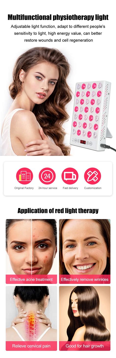 Reinsho W Nm Red Light Therapy Panel Nm Near Infrared Led