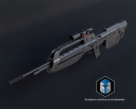 Halo 3 Battle Rifle 3d Druckdateien Galactic Armory