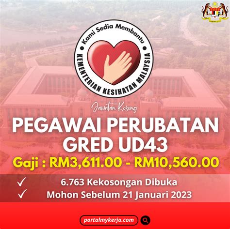 Jawatan Kosong Kementerian Kesihatan Malaysia Pegawai Perubatan Gred