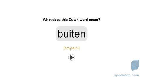 Dutch Picture Words Anki Flashcards To Learn Dutch Now Speakada