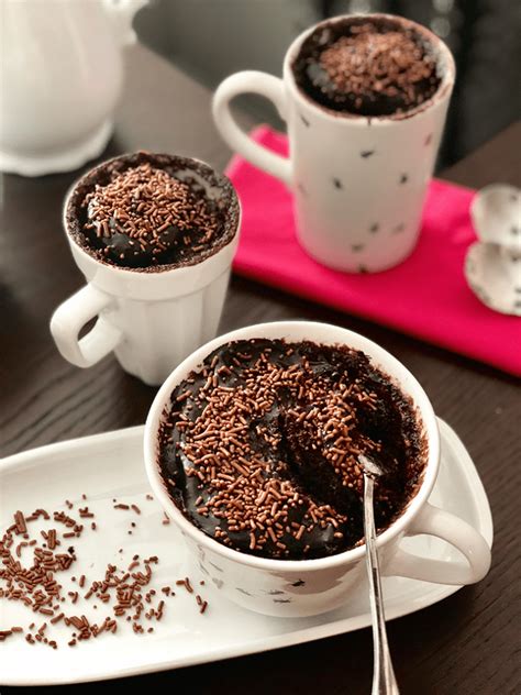 Receita De Bolo De Caneca De Microondas Cozinha Travessa