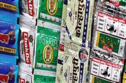 Gutkha Scam CBI Begins Probe Tamil Nadu News