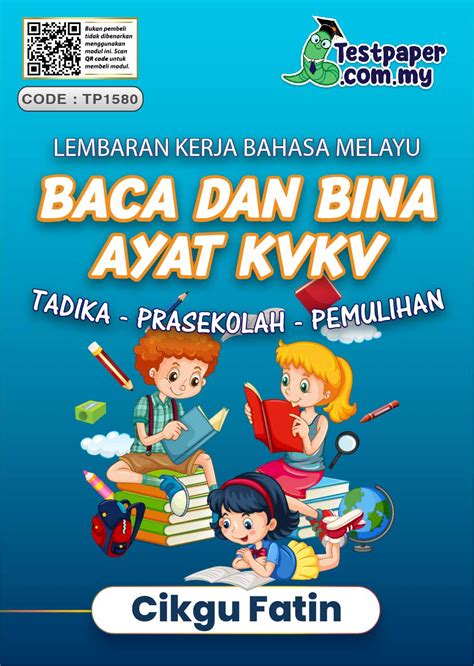 Lembaran Kerja Bahasa Melayu Prasekolah Kvkv Lembaran Kerja NBKomputer