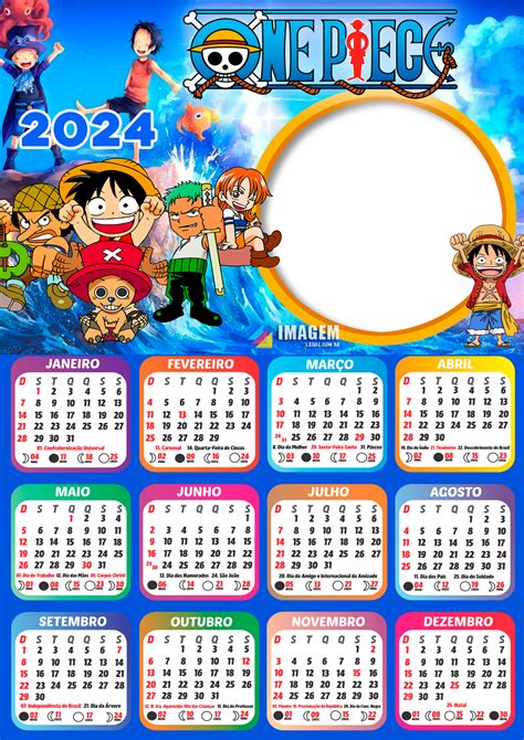 One Piece Calendar 2024 Paula Bernetta