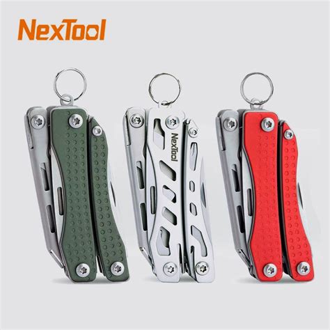 Nextool Mini Flagship Red Green In Multi Functional Folding Edc