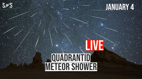 Live Quadrantid Meteor Shower 2024 January 4 Youtube